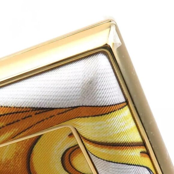 Auth FENDI FENDACE First Medium Shoulder Bag Light Beige/Yellow Canvas - Picture 11 of 16